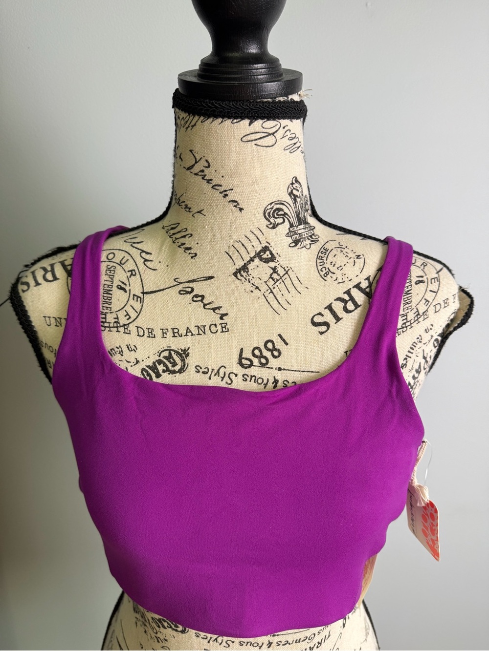 FP Movement x Hatch  Square Neck Maternity Bra in Fluorescent Berry NEW Size S
